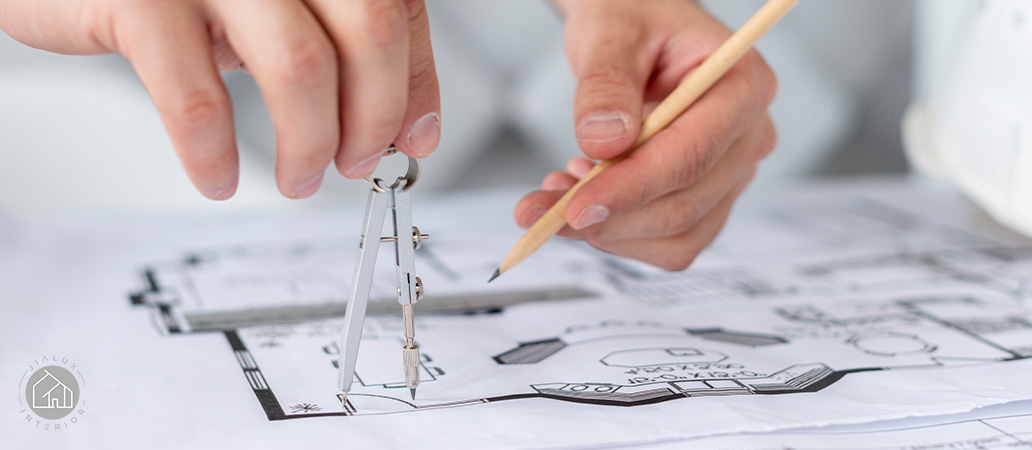 Planning detailed architectural layouts for a new BTO renovation.